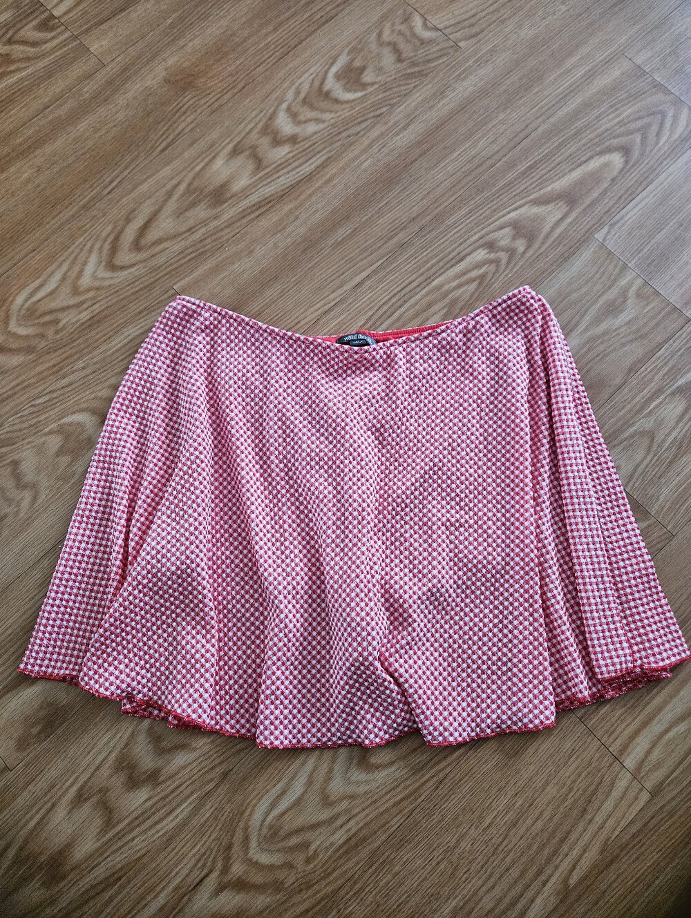 wild fable Red Gingham Skort
